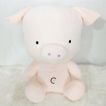 {M'SIA STOCK} Pig SoftToys/PlushToys/KidsToys 60cm 猪娃娃玩具公仔60厘米 Patung Beruang